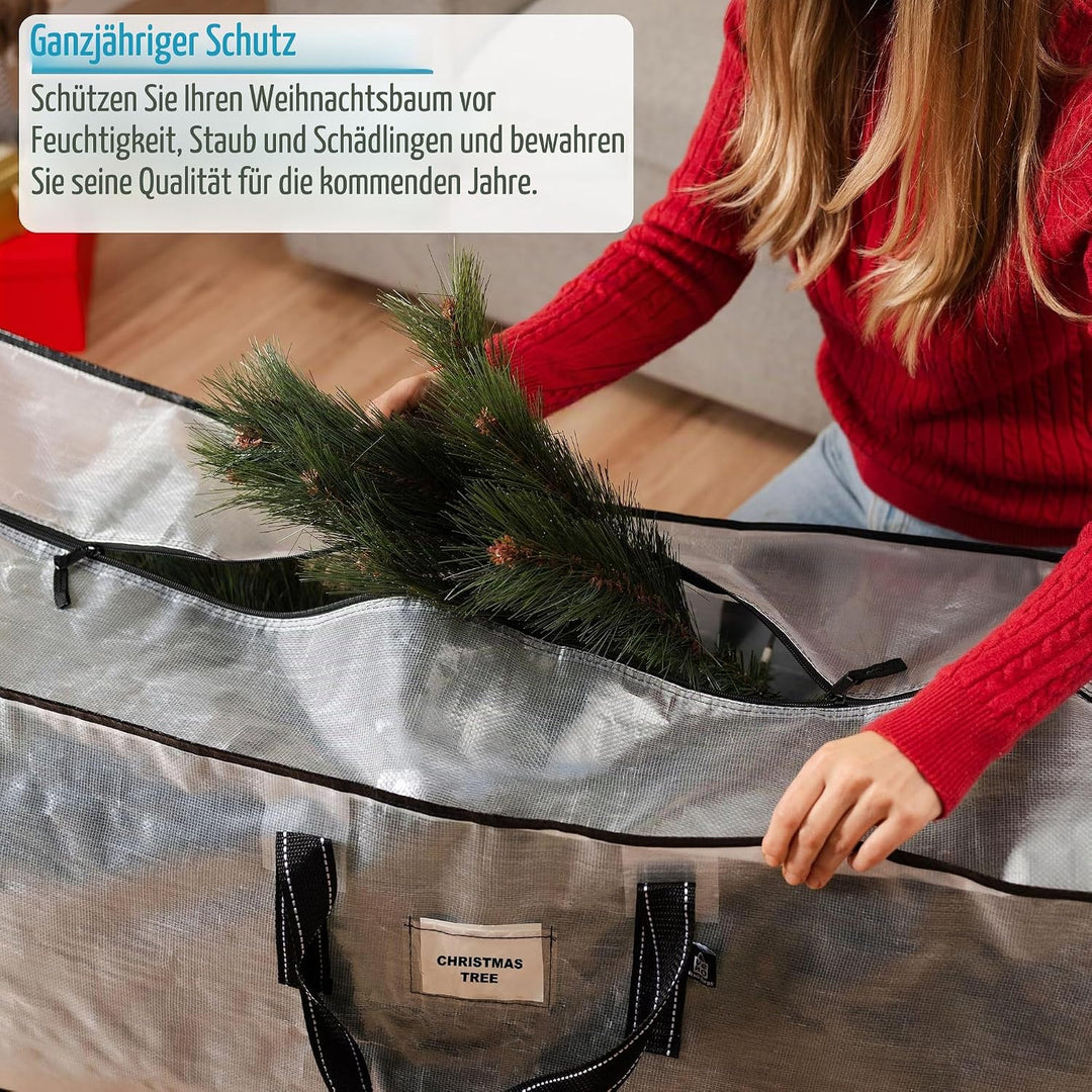 VENO Aufbewahrungstasche für Weihnachtsbaum – passend für 270cm robuste Weirobuste Weihnachtsbaum Hü