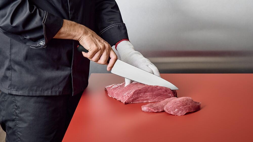 Victorinox Fibrox Tranchiermesser, 22cm, Rutschfest, Ergonomisch, Edelstahl, rostfrei, spülmaschinen