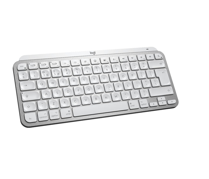Logitech MX Keys Mini für Mac minimalistische kabellose beleuchtete Tastatur, kompakt, Bluetooth, Hi