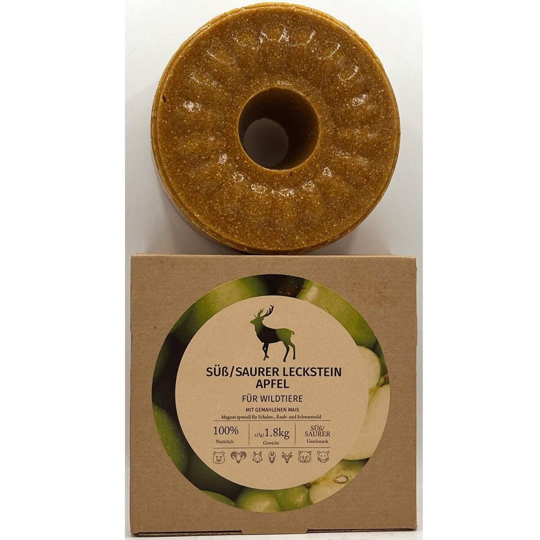 Leckstein süss/saurer Apfel 1,8 kg (14,39 €/kg)