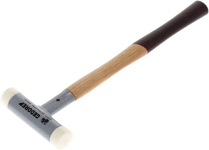GEDORE Rückschlagfreier Schonhammer, Ø 25 mm, Hickorystiel, Austauschbare Polyamid-Köpfe Kopf-Ø: 25