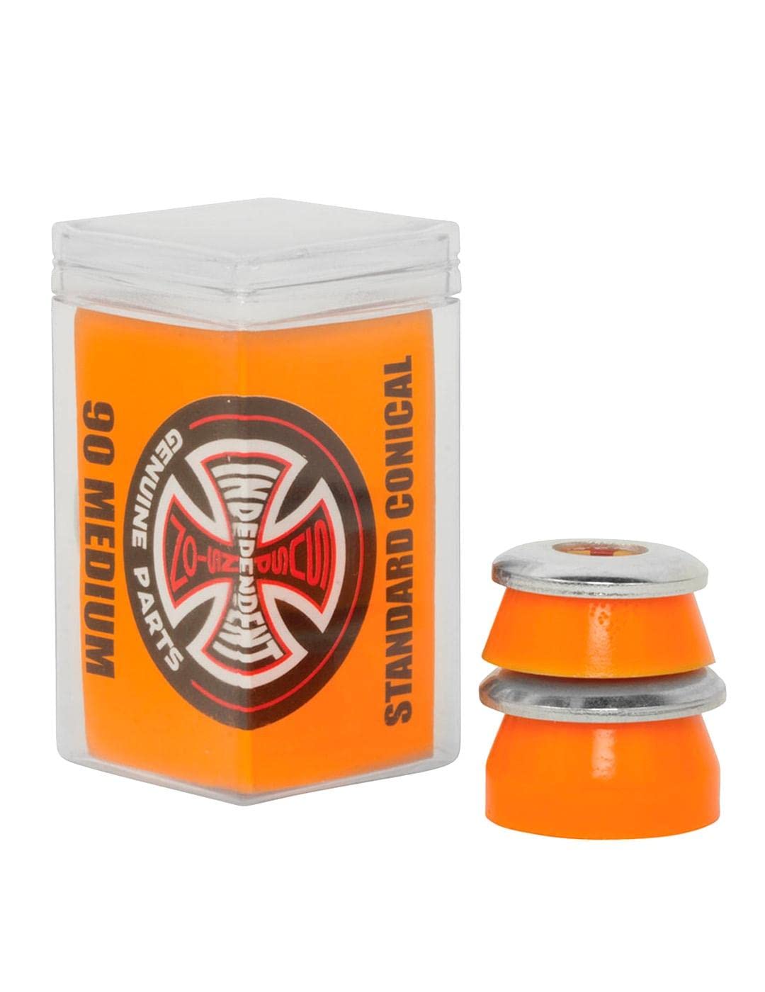 INDEPENDENT Skateboard Zubehör Standard Conical Cushions Medium (90a) 4 orange Einheitsgrösse, orang