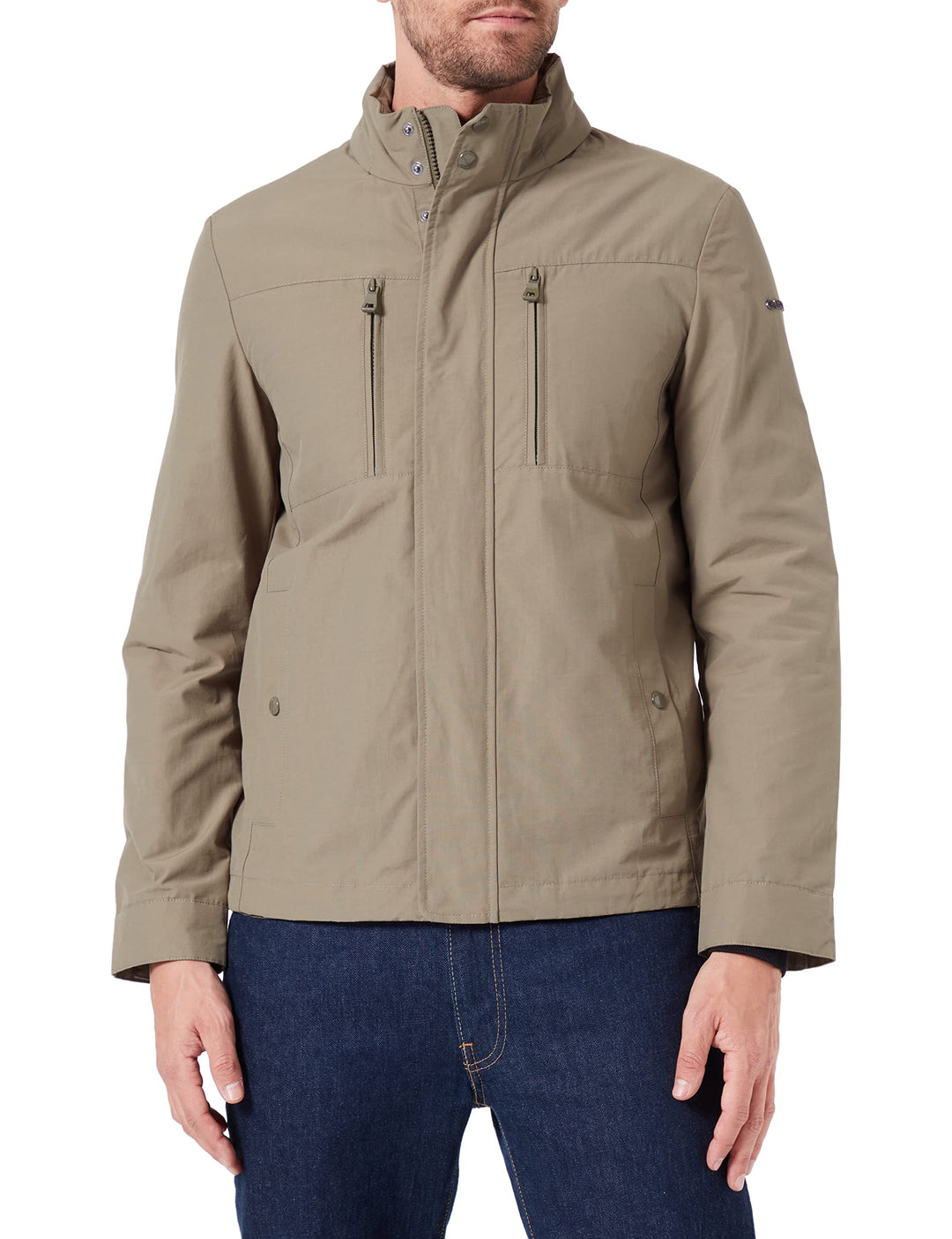 Geox Herren M Vincit Jacket, Olivine
