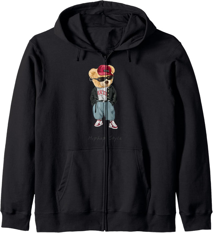 Lustiger Teddybär Kapuzenjacke