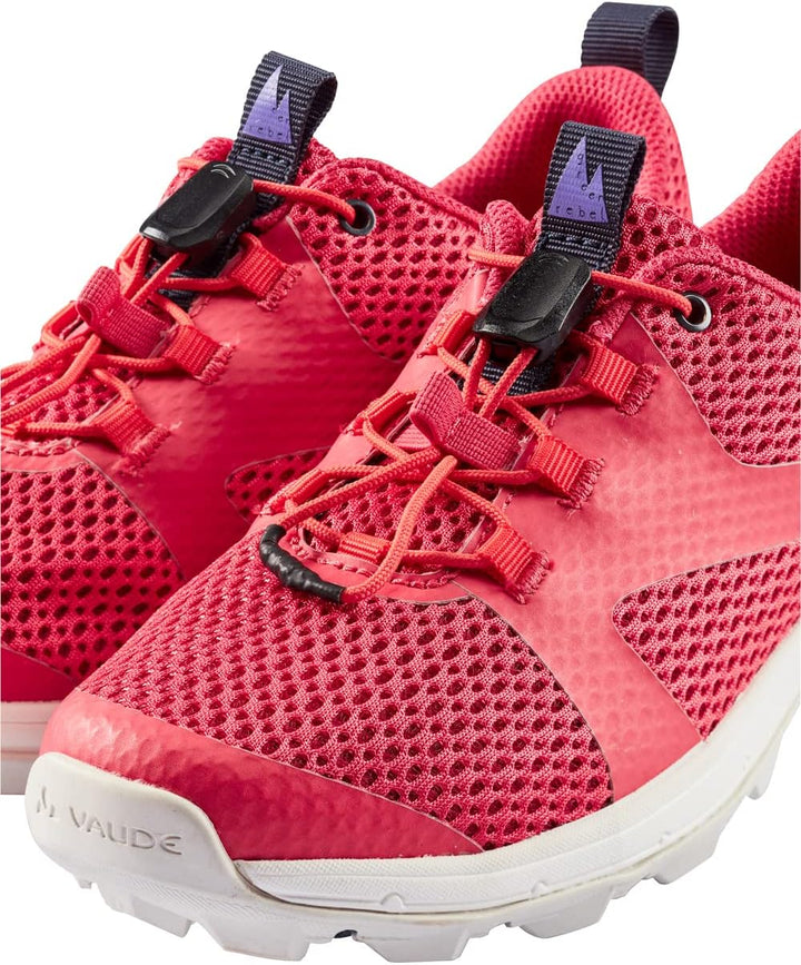 VAUDE Kids Kobuk II - Freizeitschuh für Kinder - mit Schnellschnürsystem 26 EU Bright Pink, 26 EU Br