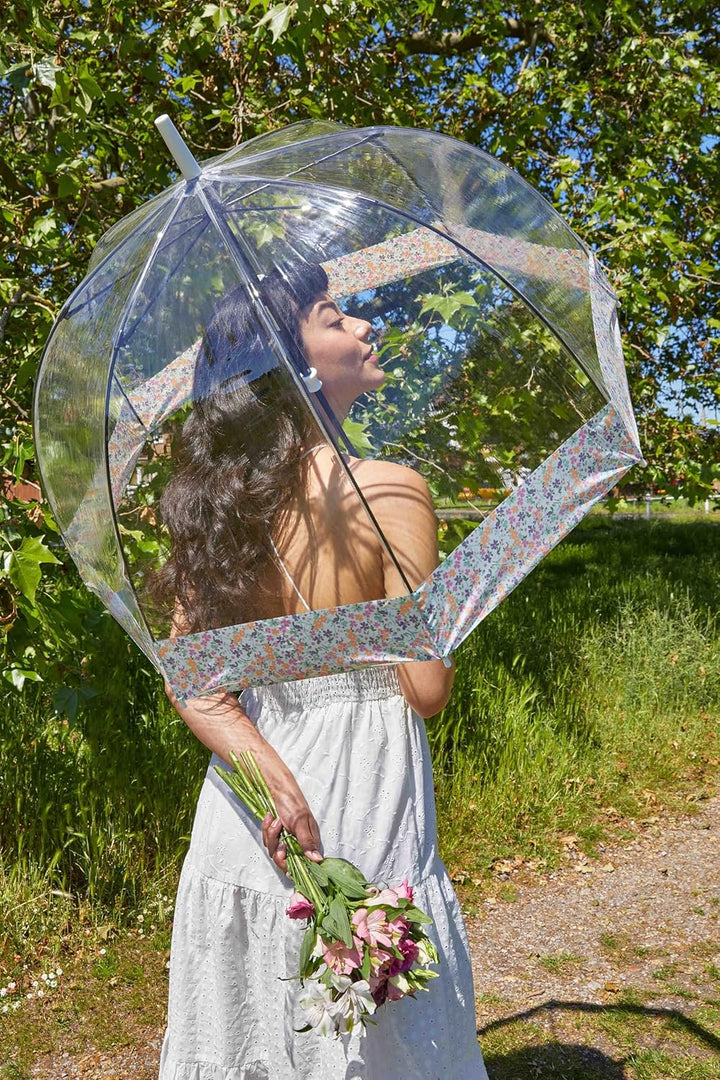 Fulton Regenschirm mit Vogelkäfig-Motiv, 2 Stück