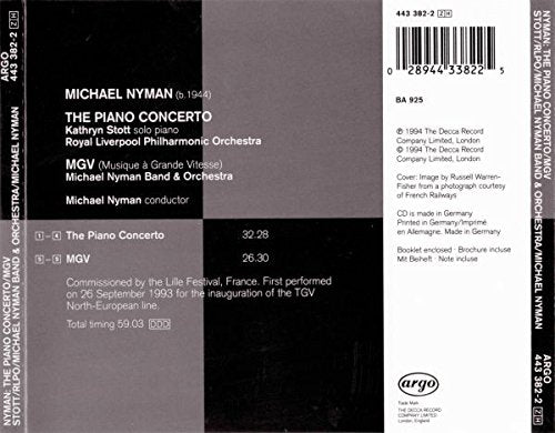 Klavierkonzert / Mgv / 1.-5.Region, Audio-CD