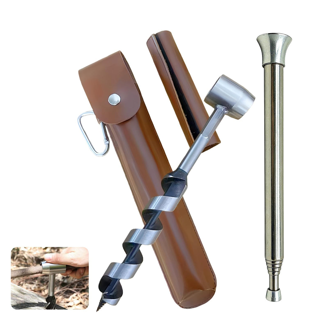 Bushcrafts Hand Auger, Handbohrer Bushcraft, Holzbearbeitung Handbohrer, Schlangenbohrer Bushcraft M