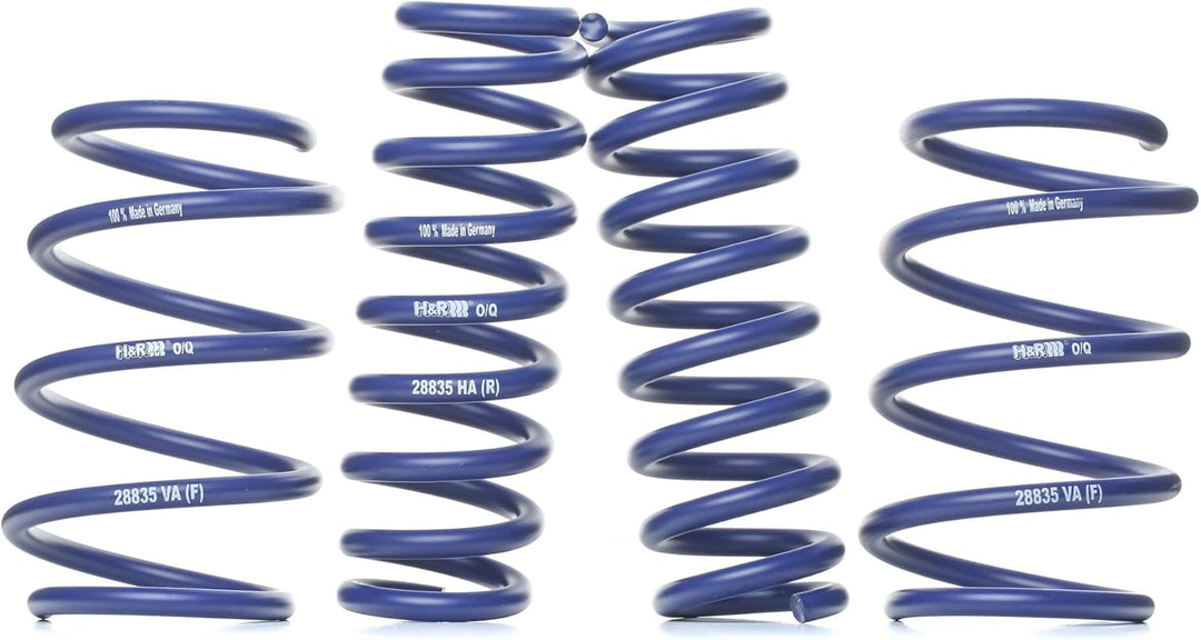 Fahrwerksatz, Federn Sportfedersätze/Performance Lowering Springs von H&R (28835-1) Federsatz Federu