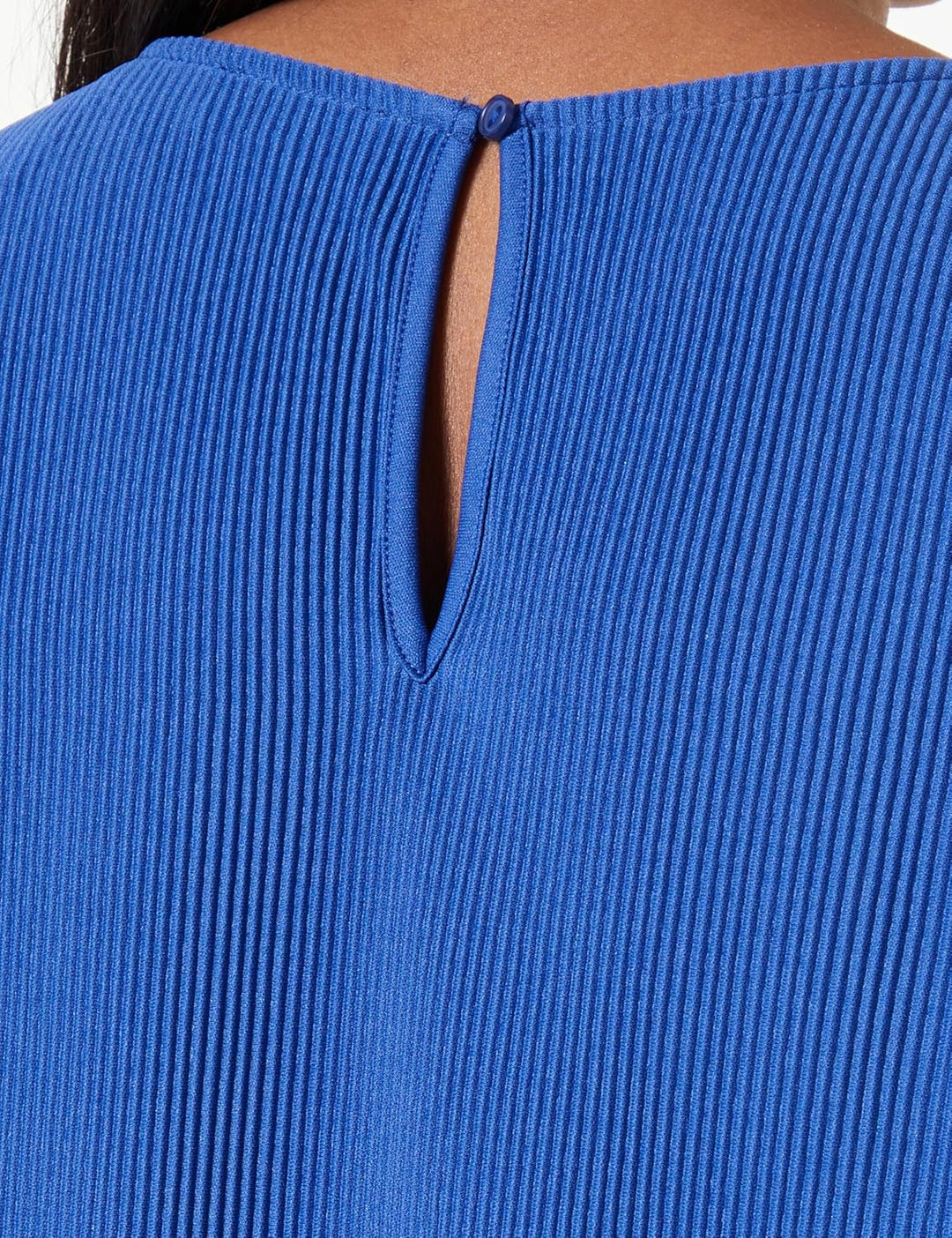 s.Oliver Damen Kleid Midi 40 Blau 5602, 40 Blau 5602