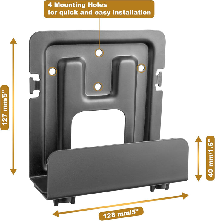 RICOO Universal Halterung für IP-TV Set Top Boxen Wandhalterung Z0601 für Mediageräte Television Bef