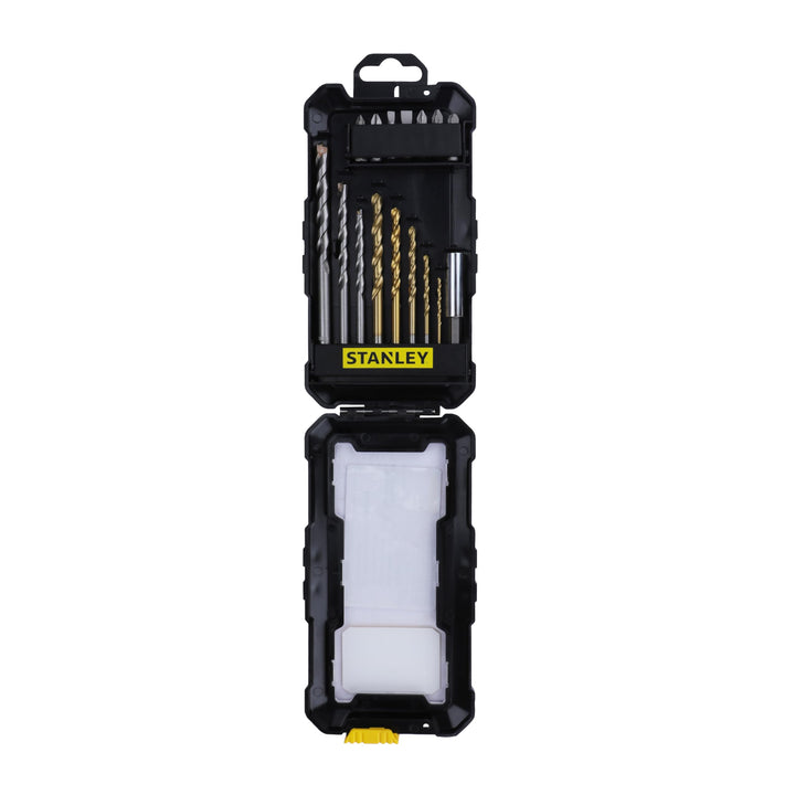 Stanley FatMax sta7221-xj Zubehör-Set Stanley 16 teilig Bohrer zum Bohren und Schrauben. 3 titan (5,