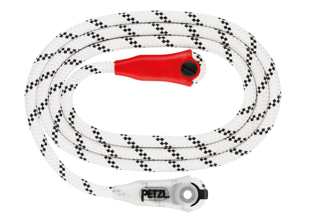 PETZL Unisex – Erwachsene Seilteile für Grillon Seil UNI Weiss Gelb, UNI Weiss Gelb