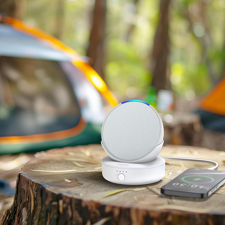 Akku für Ech0 Pop - Tragbare Batterie Akkustation Batteriesockel Ladestation für Cellphone (Ohne Pop