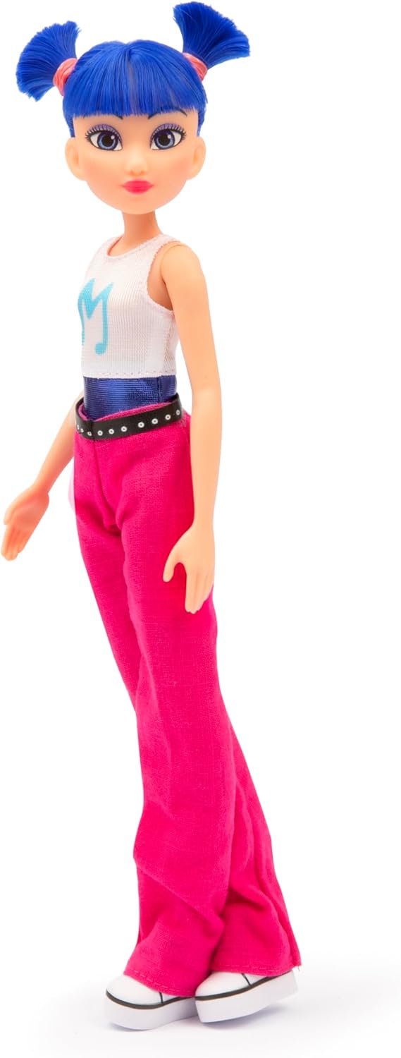 Winx Iconic Puppe – Musa, 27cm, bewegliche Gelenke, pinkes Haar, ikonisches Outfit – offizielles Win