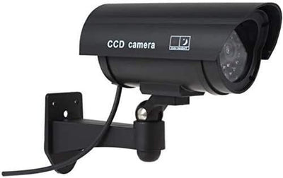 BW 2 stücke 1100B Outdoor Indoor Fake Dummy Imitation CCTV Überwachungskamera mit Blinklicht Kugel F