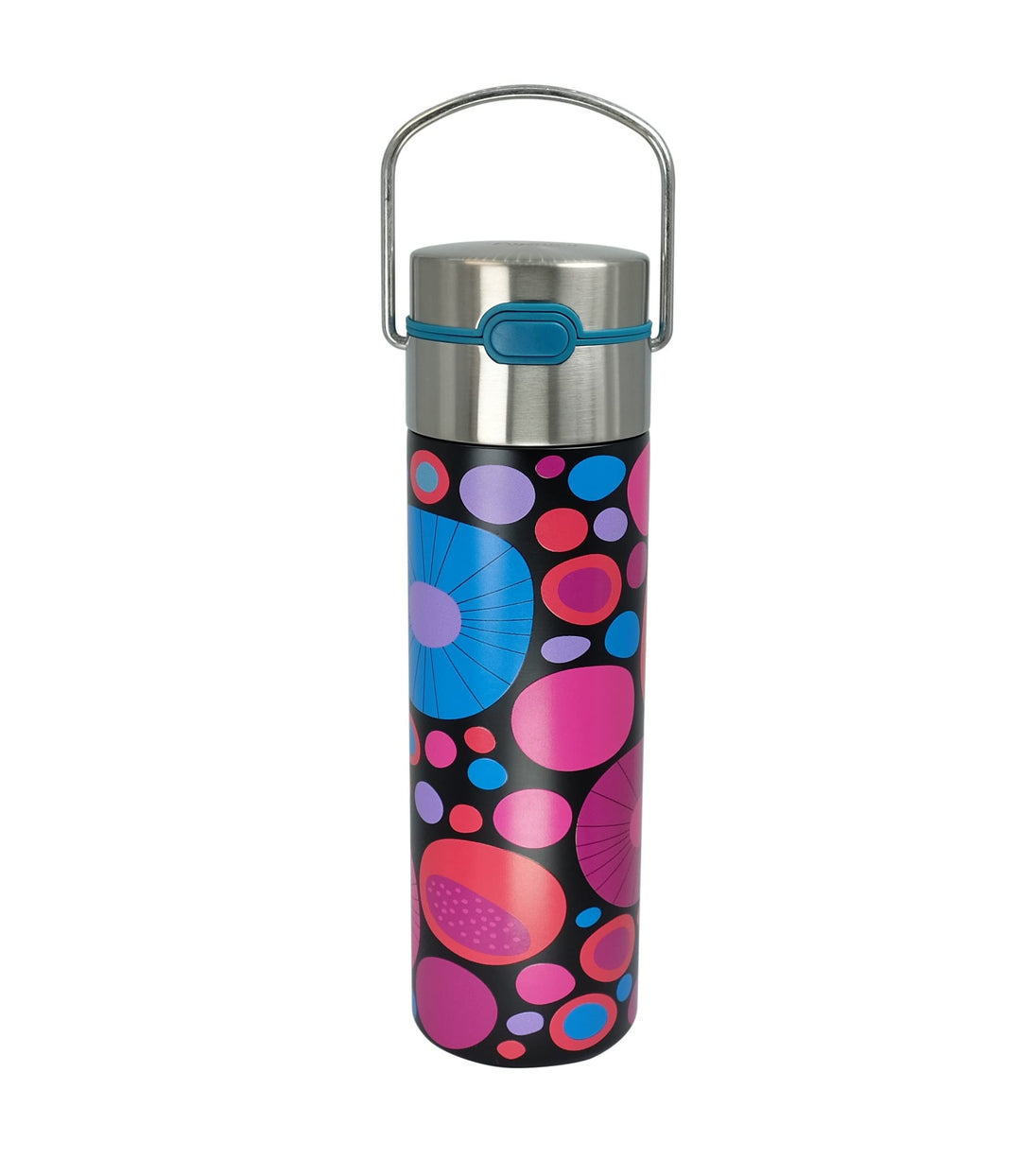 Eigenart Doppelwandige Edelstahlflasche Trinkflasche Leeza Cheerful 500ml