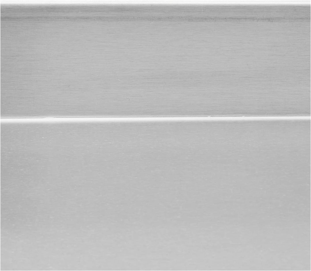 Pentole Agnelli Backform und Pizza, rechteckig, aus Aluminiumlegierung 3003, mit geraden Kanten, 60