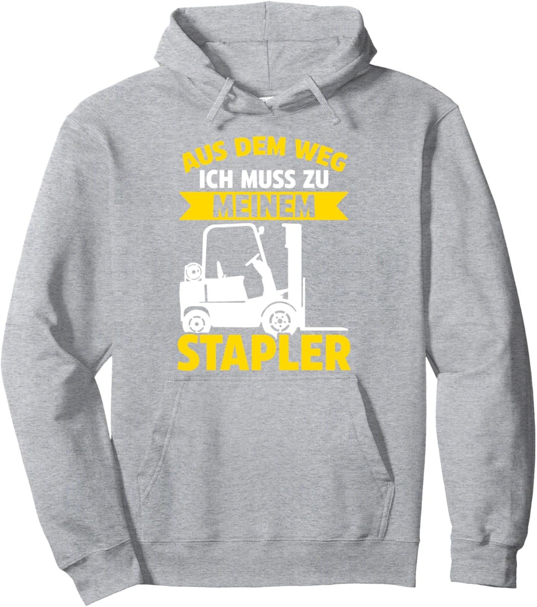 Staplerfahrer Lagerarbeiter Gabelstapler Pullover Hoodie