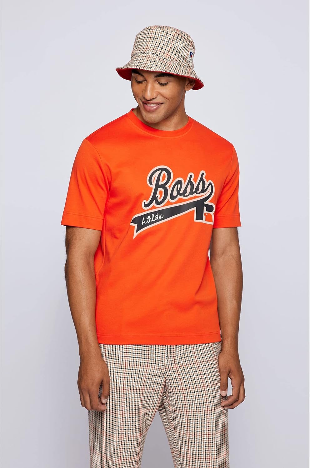 BOSS Herren T-Shirt XS Bright Orange821, XS Bright Orange821