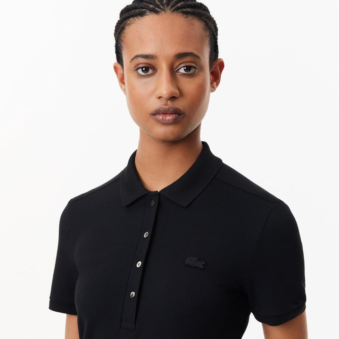 Lacoste Damen Kleid 32 Noir, 32 Noir