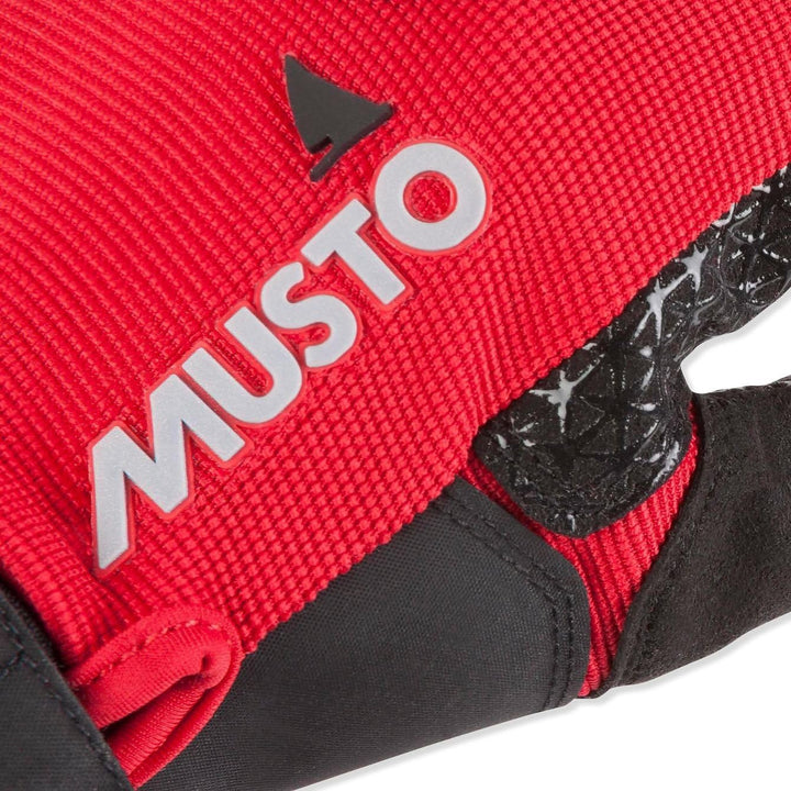 Musto Perfomance Segeln Yachting und Dinghy Lange Fingerhandschuhe Schwarz - Erwachsene Unisex - Lei