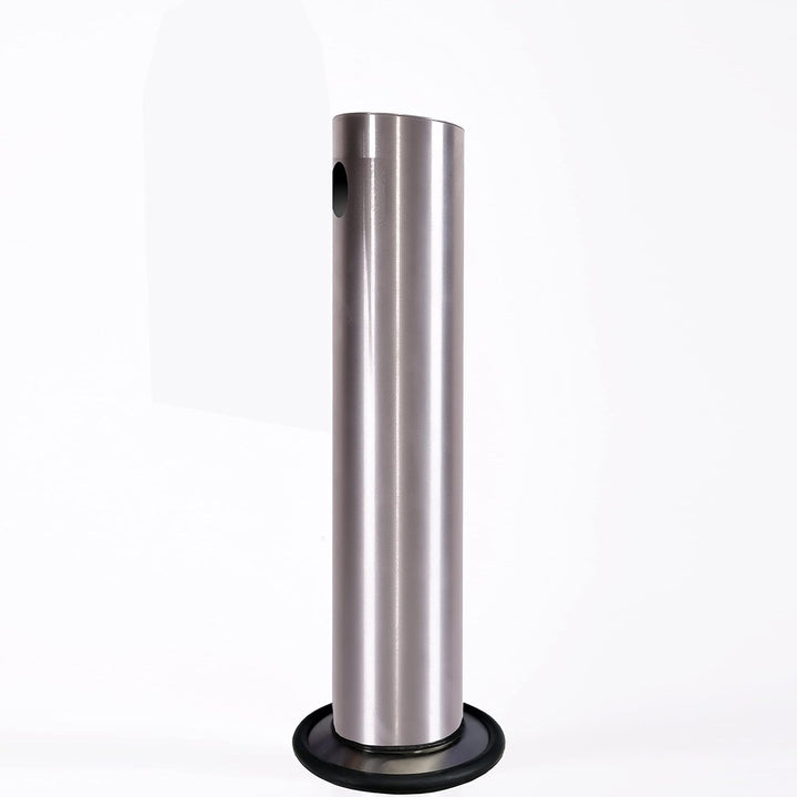 Schanksäule/Zapfsäule aus Edelstahl gebürstet 80mm H 400mm