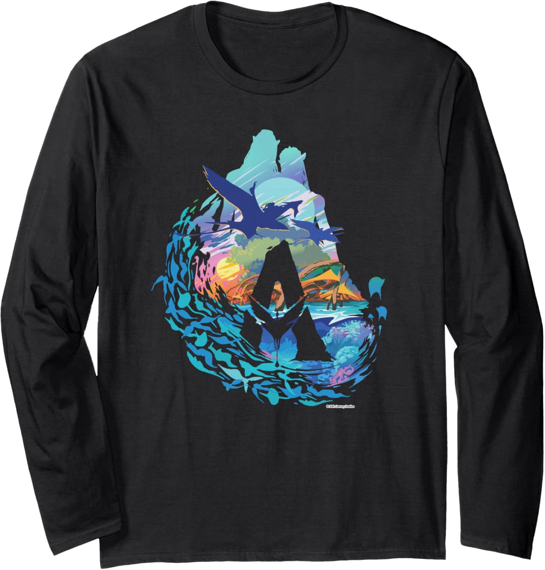 Avatar: The Way of Water Above and Below the Waves Langarmshirt