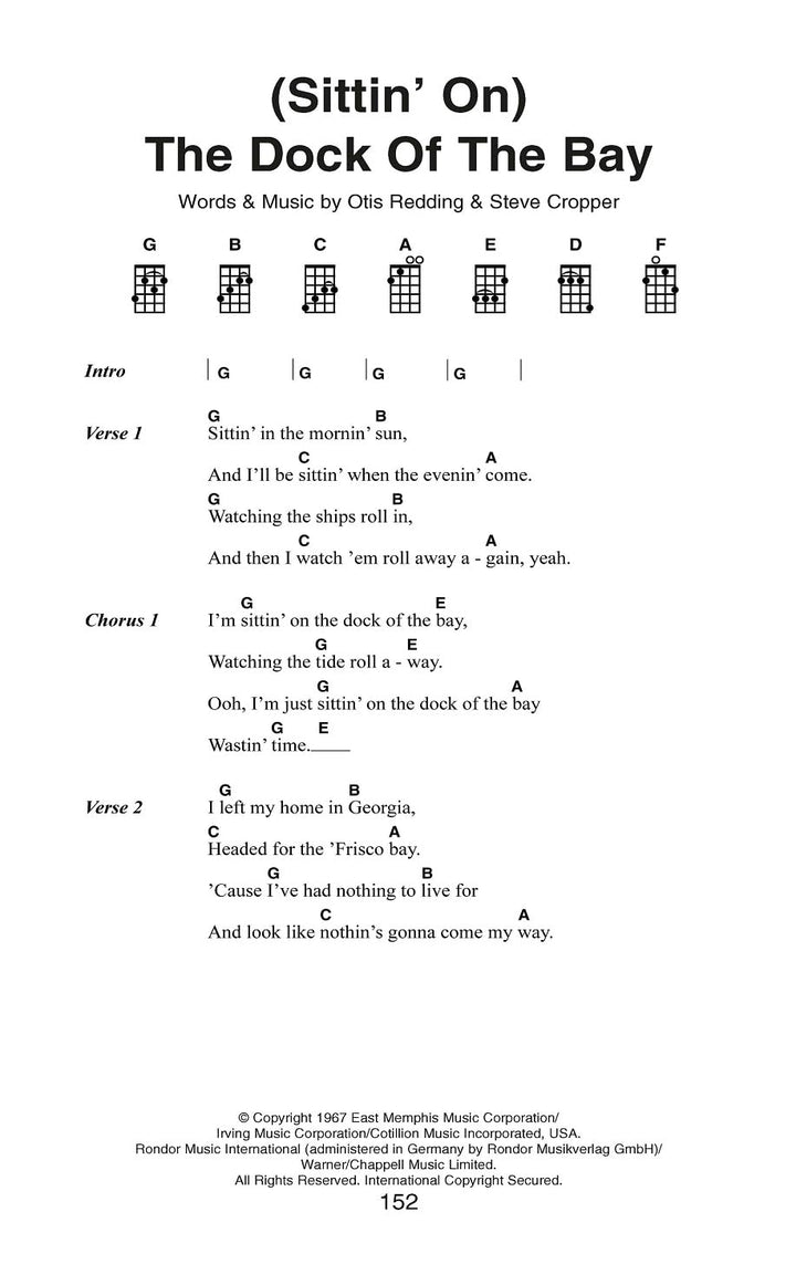 The Little Black Book Of Classic Songs (Ukulele): Songbook für Ukulele, Taschenbuch