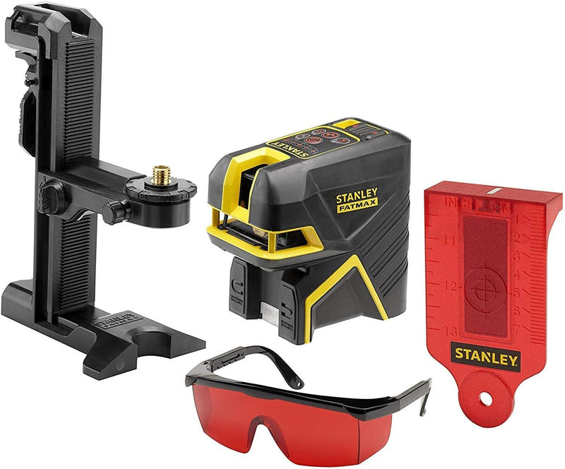 Stanley FatMax Kreuzlinien- und 2-Punktlaser rot FMHT1-77414 (selbstnivellierend, mit roter Diode, G