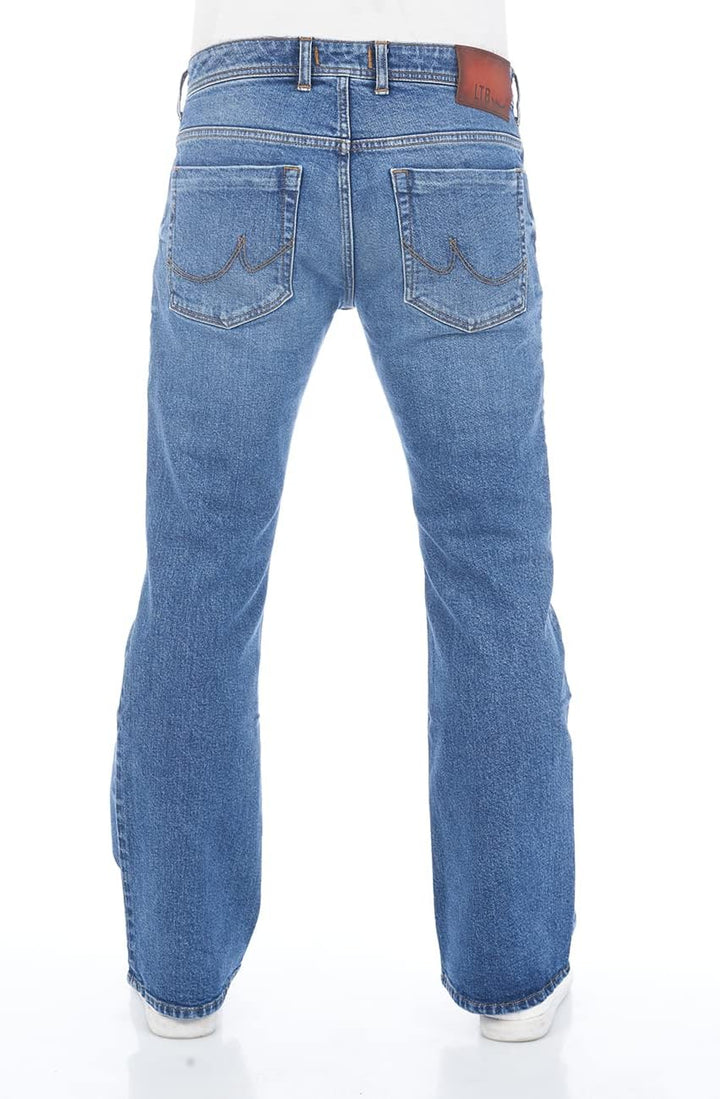 LTB Jeans Hose Herren Bootcut Timor Denim Stretch Tiefer Bund Blau Schwarz 28W - 40W 30L - 36L 29W /