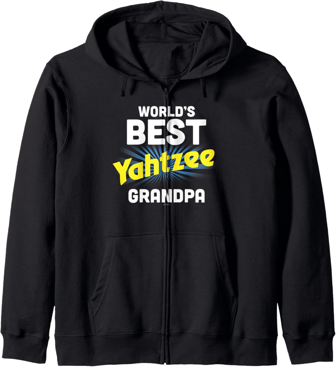 Yahtzee Grandparents Day World's Best Grandpa Kapuzenjacke