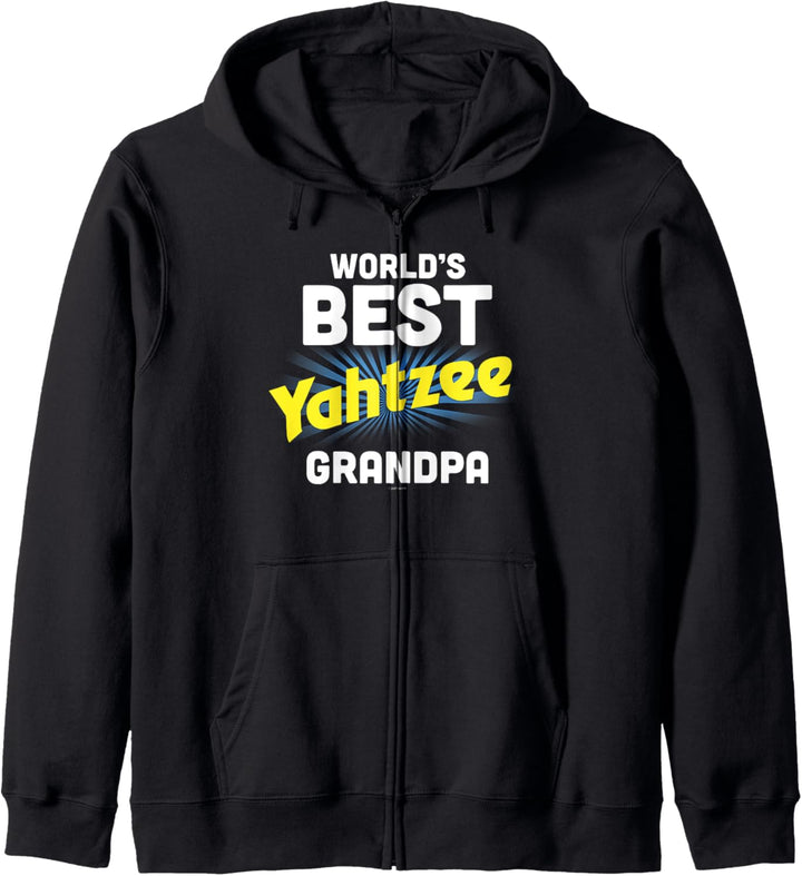 Yahtzee Grandparents Day World's Best Grandpa Kapuzenjacke