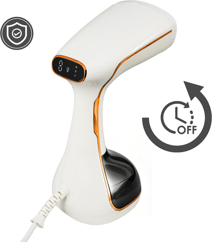 Tragbarer Dampfglätter, 1650 W, 360 ml Wassertank, Konstante Dampfleistung 25-28 g/min, Kompakt und