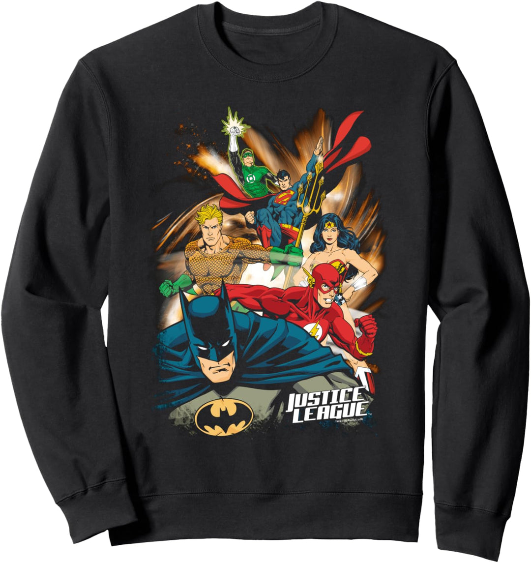 Justice League Starburst Sweatshirt