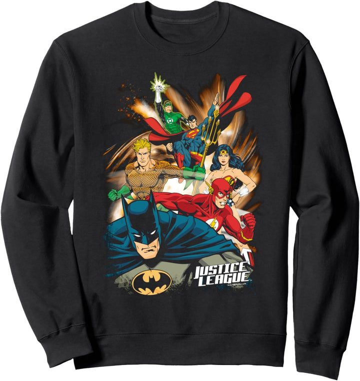 Justice League Starburst Sweatshirt