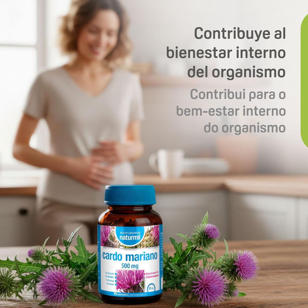 Naturmil Cardo Mariano 500 Mg 90 Comp