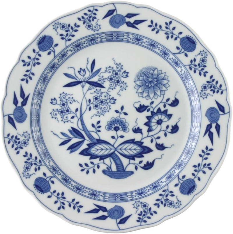 Hutschenreuther Blau Zwiebelmuster Platzteller 31 cm Fahne/ Gourmetteller