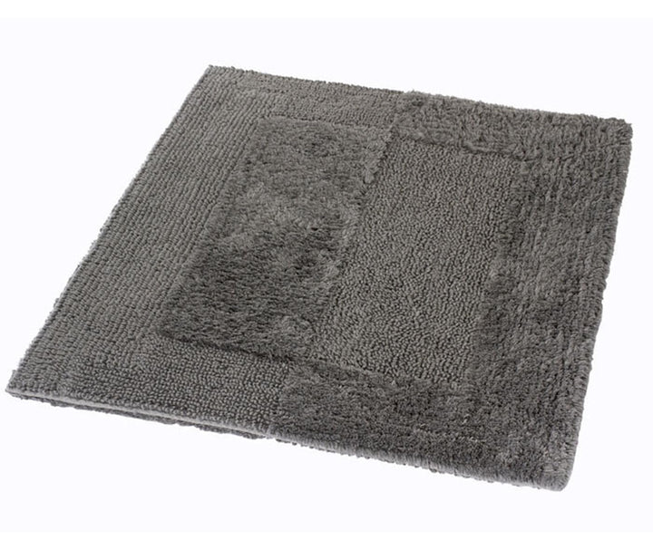 Kleine Wolke Havanna Badteppich, Baumwolle, Anthrazit, 1 cm, 55x65 cm 55x65 cm Anthrazit, 55x65 cm A