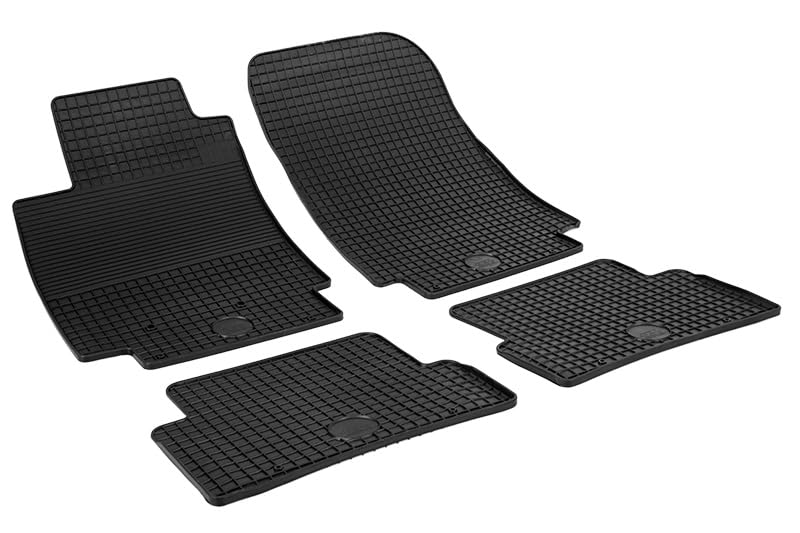 Gummi Fussmatten passend für Renault Clio III ab 2005/Clio IV ab 2012-8/2019 AZUGA AZ10091922 Gummim