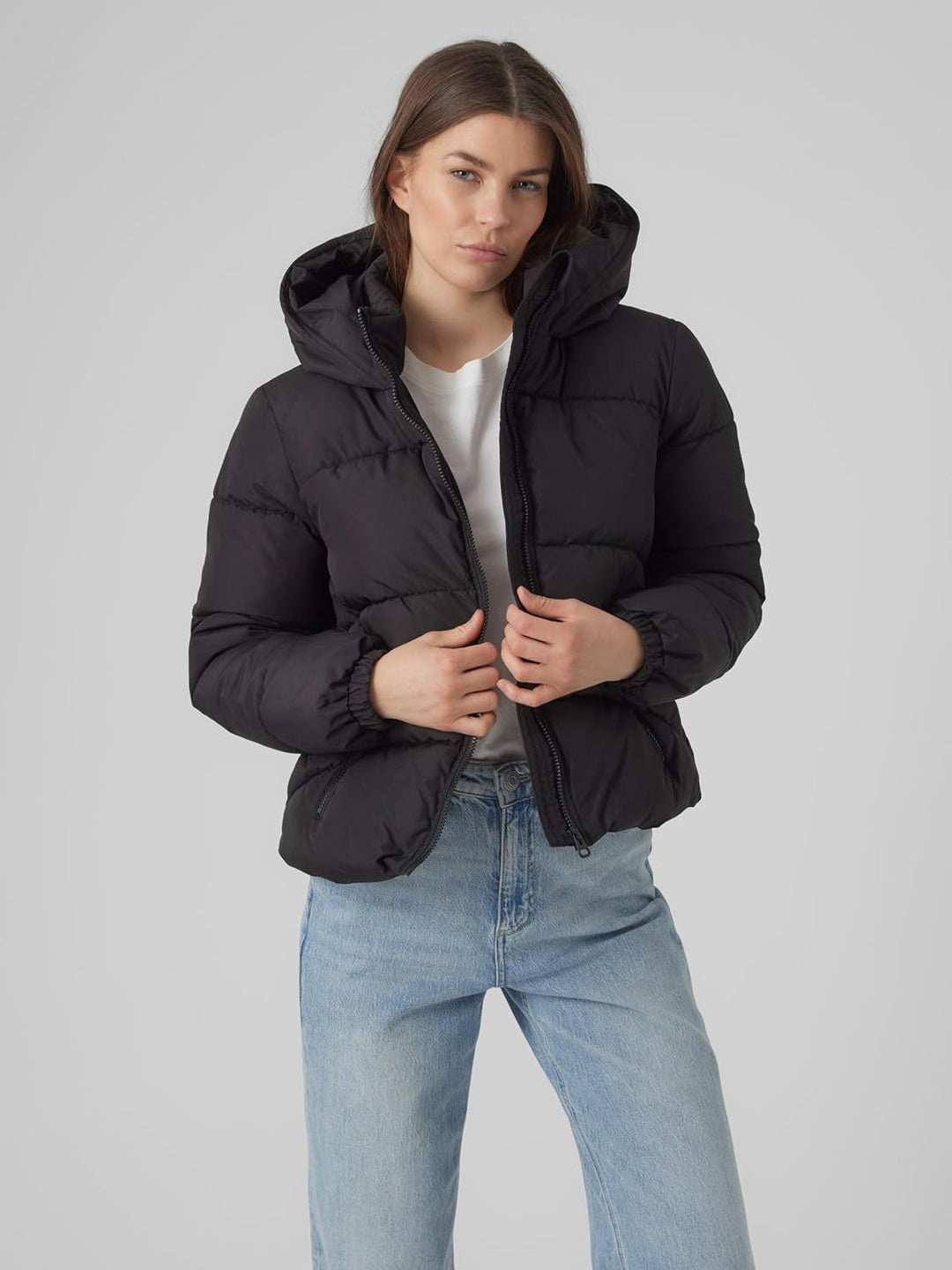 Vero Moda Female Steppjacke VMMARY Jacke L Schwarz, L Schwarz