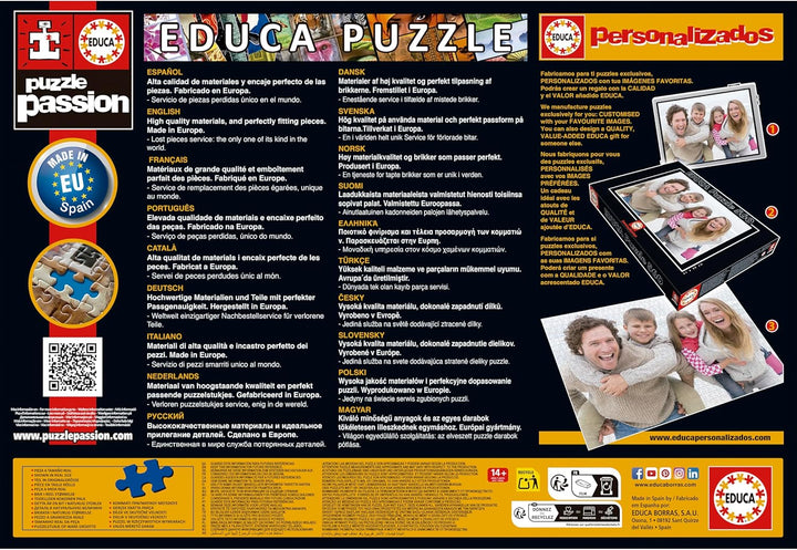 Educa 19051, Colmar, 3000 Teile Puzzle für Erwachsene und Kinder ab 14 Jahren, Frankreich, Elsass