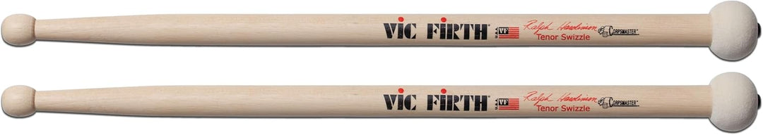 VIC FIRTH RHTSW Drum-Stick "5A American Classic-Serie, Hickory,Wood-Tip" Tenor - Swizzle, Tenor - Sw