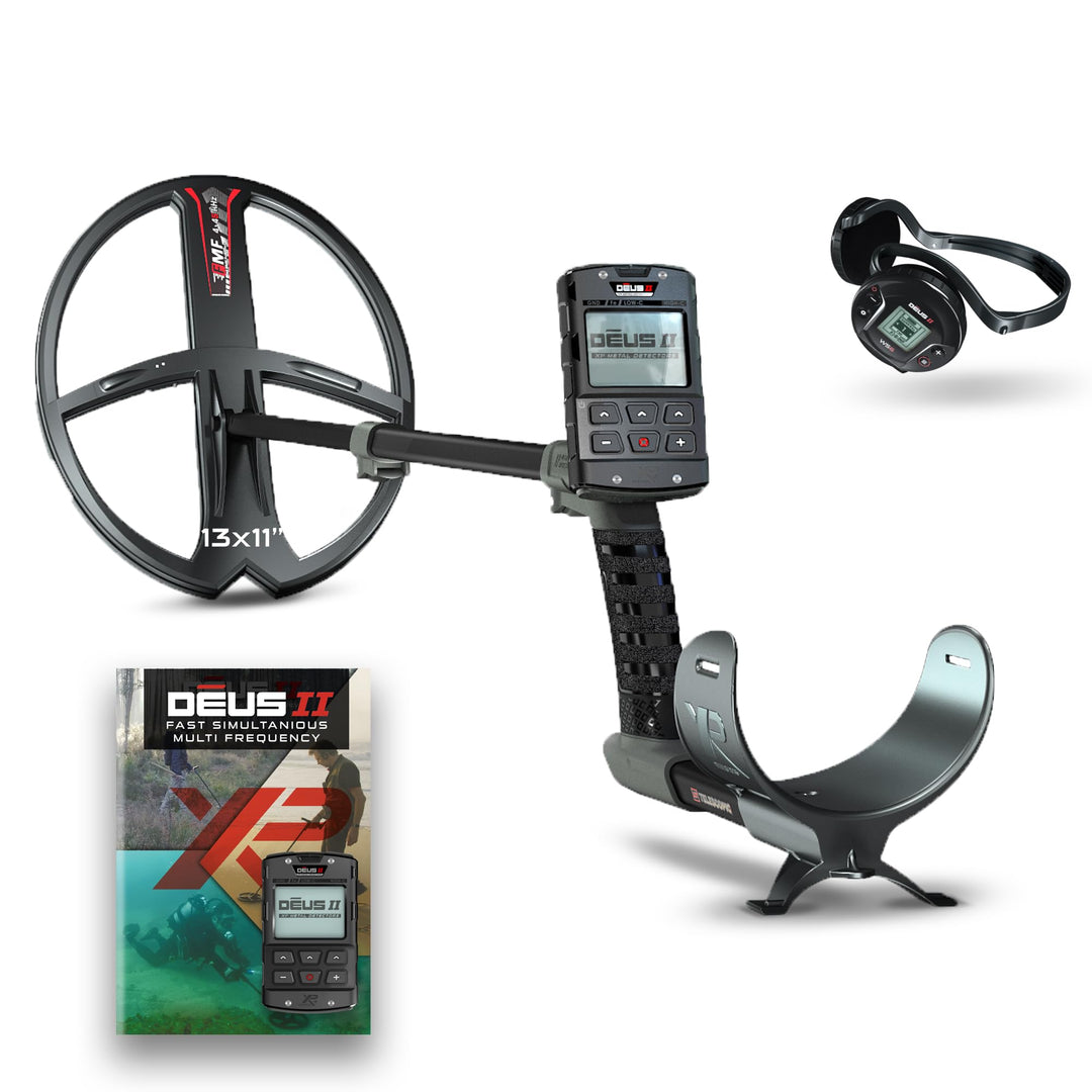 XP Metal Detectors Deus II - Wasserdicht und Mehrfrequenz, ideal für Schatz- und Reliquiensuche - mi