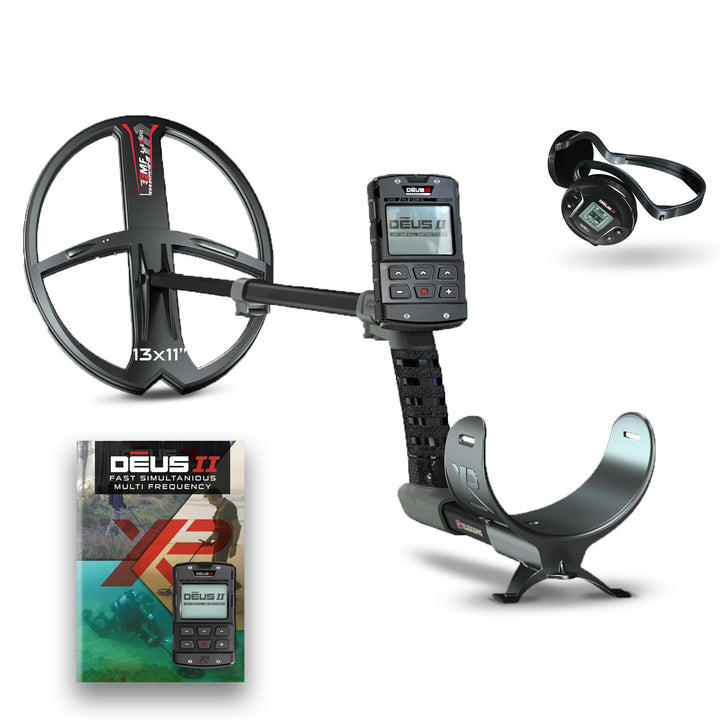XP Metal Detectors Deus II - Wasserdicht und Mehrfrequenz, ideal für Schatz- und Reliquiensuche - mi