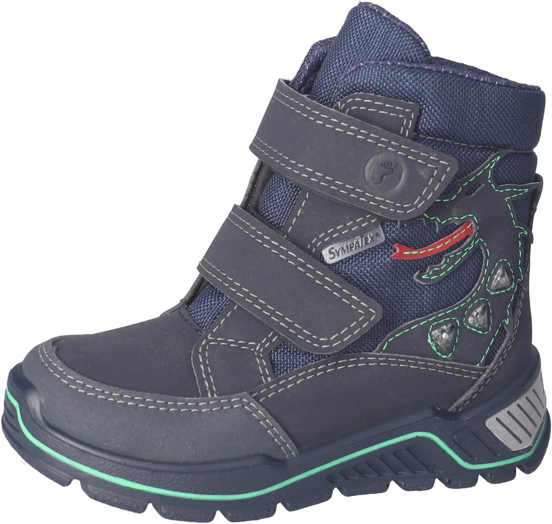 RICOSTA Jungen Winterstiefel GRISU, Kinder Boots, Weite: Weit, lose Einlage, Sympatex, Blinklicht 25