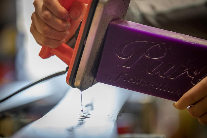 PURL - Ski- und Snowboardwachs - ungiftig - biologisch abbaubar - Keine Fluoros Violett – alle Tempe