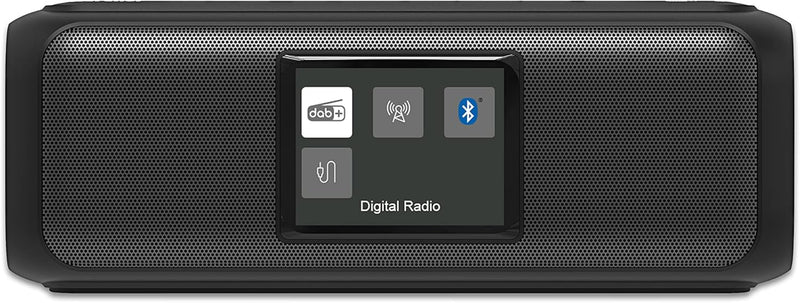 Karcher DAB Go tragbarer Bluetooth Lautsprecher & Digitalradio DAB+ / UKW Radio mit 2 & TechniSat Vi