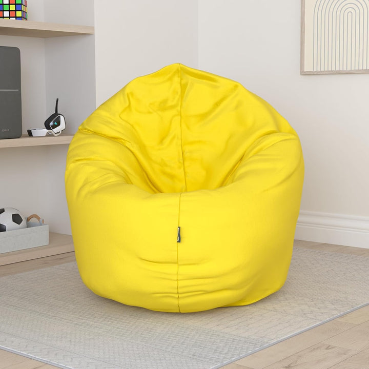 BuBiBag 2in1 Sitzsack L - XXL mit Füllung für Kinder & Erwachsene, Gaming Beanbag & Bodenkissen für