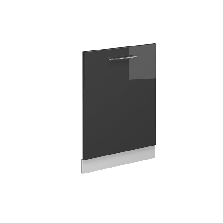 Vicco Geschirrspülblende Fame-Line, Anthrazit Hochglanz, 60 cm ohne Arbeitsplatte, Anthrazit Hochgla